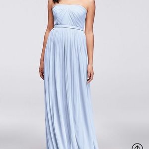 David’s Bridal Versa convertible mesh dress